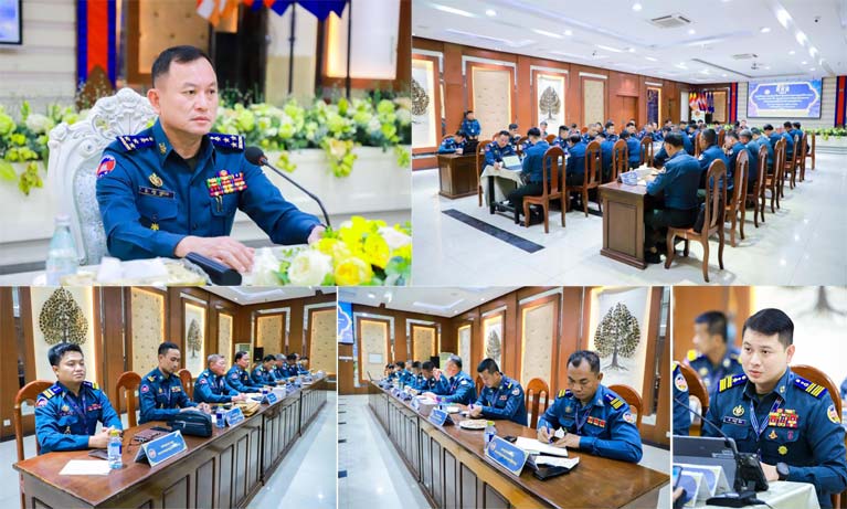 ​អាវុធហត្ថ​រាជធានី​ភ្នំពេញ ប្រជុំ​ផ្សព្វផ្សាយ​ផែនការ​ចុងក្រោយ ត្រៀម​បំពេញបេសកកម្ម ការពារ​សន្តិសុខ សុវត្ថិភាព រក្សា​សណ្តាប់ធ្នាប់ ក្នុង​ឱកាស​បុណ្យចូលឆ្នាំ​ប្រពៃណី​ជាតិខ្មែរ​!
