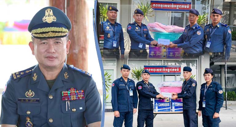 ​ក្រុមការងារ អាវុធហត្ថ​រាជធានី​ភ្នំពេញ ប្រគល់​អំណោយ​ជូន​ដល់​សមាជិក​ចំនួន​២​នាក់ សមាជិក​មាន​ប្រពន្ធ​ទើប​សម្រាលកូន​!